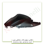 فلاپ روي باک مشکي چپ بااستیکر  FUEL TANK LEFT SIDE COVER,BLACK N4