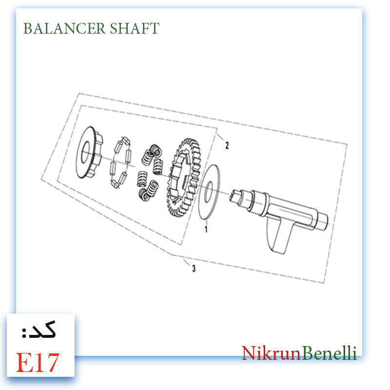 K- 249R قطعات ولوازم انجین کی وی